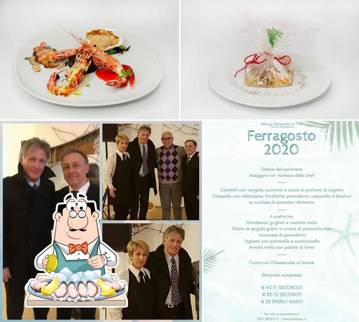 Prenditi la cucina di mare a Tre Trulli