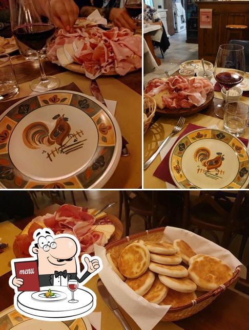 Prosciutto crudo al Vineria Caino
