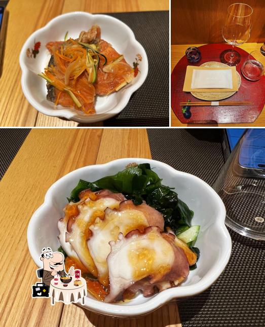 TEMPURATECA 天ぷら専門店 si caratterizza per la cibo e bevanda