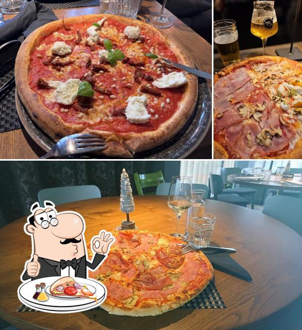 Prenditi una pizza a Špagetarija & pizzerija Dober Krožnik