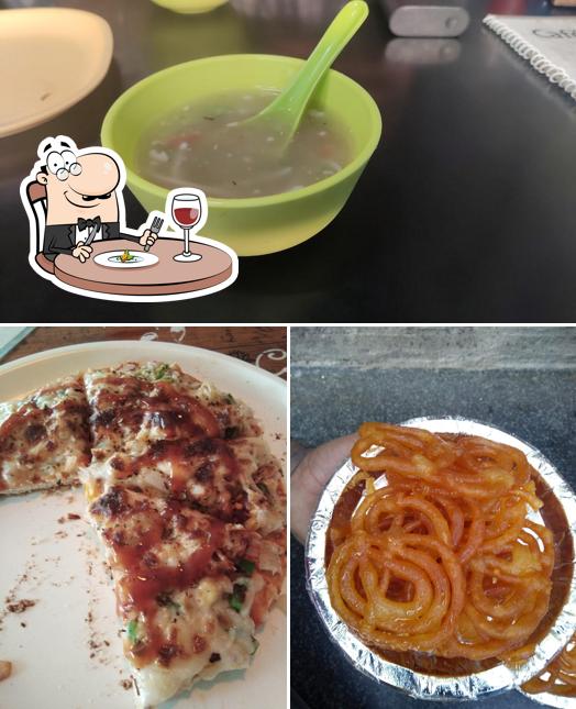 Food at Cafe Rudra