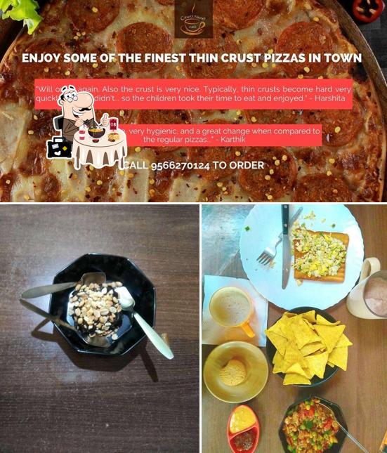 Food at Crossroad Cafe
