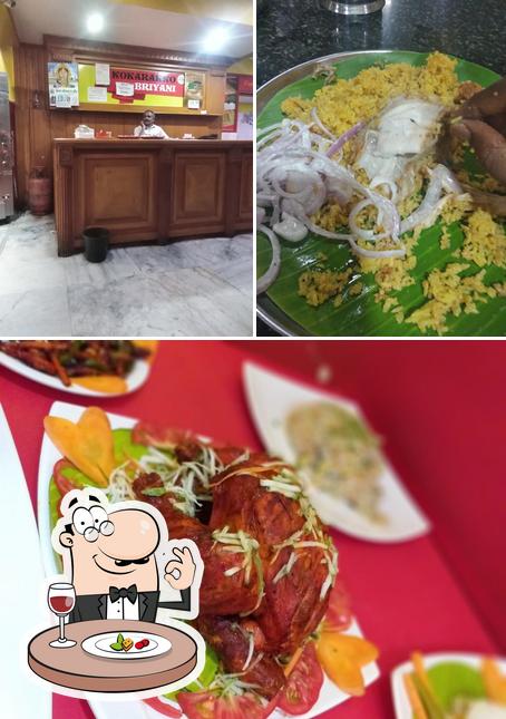 kokkarakko Biriyani & Fast food is distinguished by food and interior