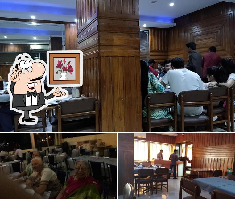 The interior of Kwality Restaurant