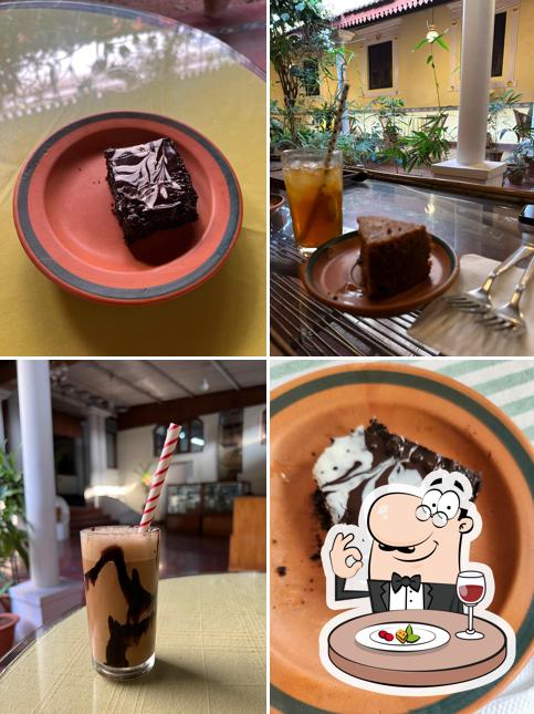 Chocolate mousse at Malgudi Coffee Shop & Bakery