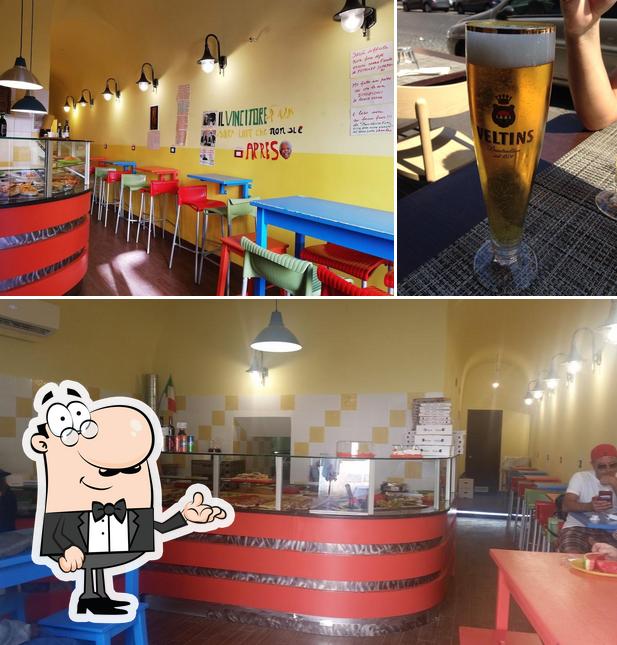 La foto della interni e birra di Pizzeria Vecchio Borgo