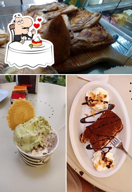 Caffe, Gelateria CREMA&CIOCCOLATO serve un'ampia selezione di dessert