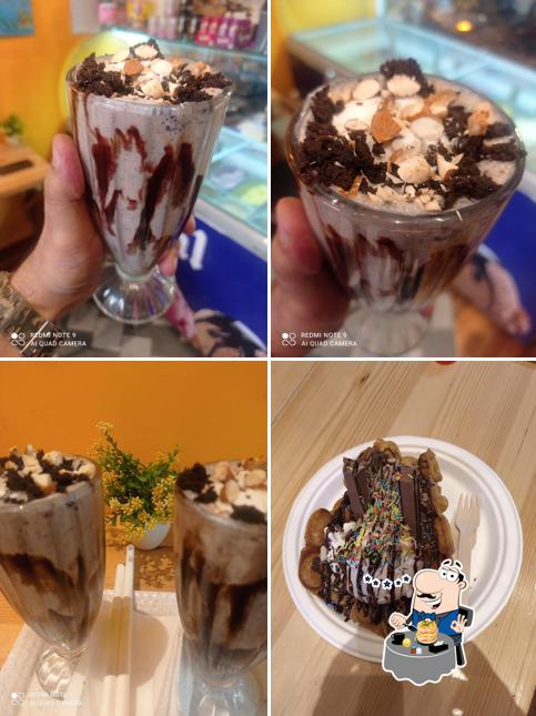 Ice cream at Amul Cafe (Creffles N' Coffee)