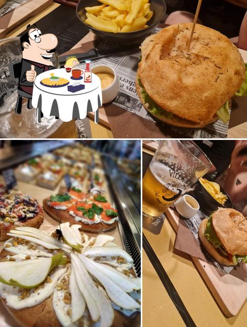 Prova uno dei tipi di hamburger disponibili a Savors