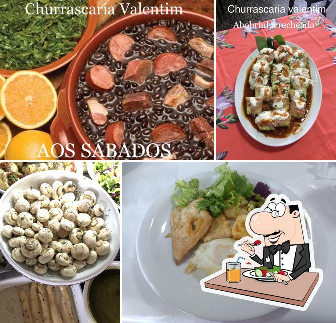 Comida em Churrascaria Valentim