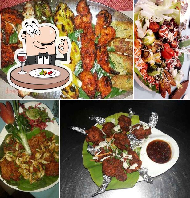 Food at Chandrahas Hotel