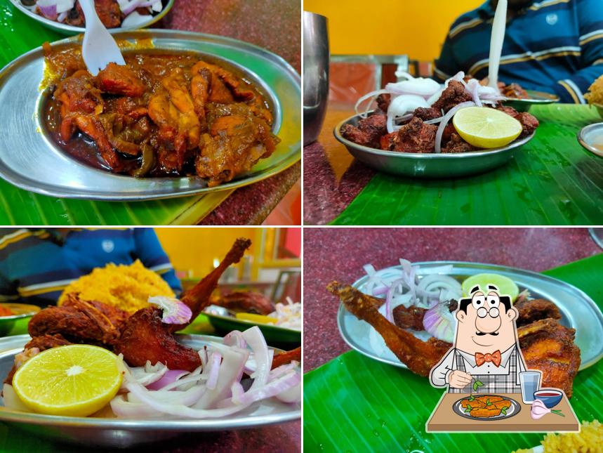 Chicken wings at New Ambur Briyani Sadaam Huseen