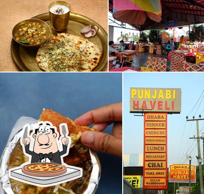 Order pizza at Punjabi Haveli Dhaba