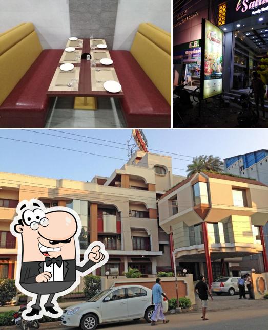 Among various things one can find exterior and interior at SAHAN RESTAURANT