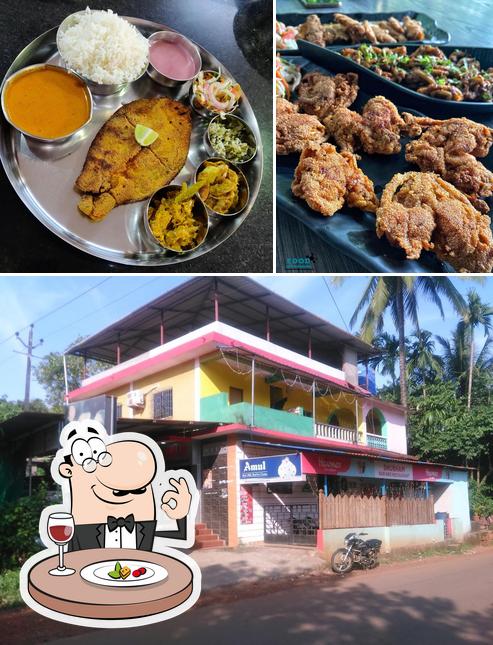 SHUBHAM RESTAURANT WITH BAR is distinguished by food and exterior