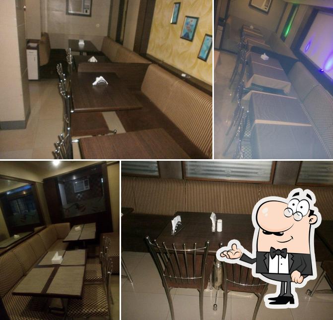 The interior of Sai Leela Hotel