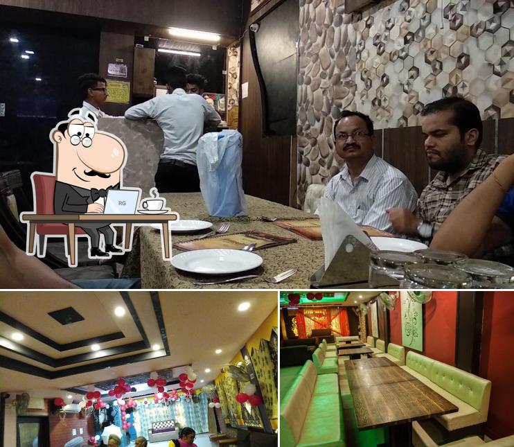 The interior of The Food Village Restaurant