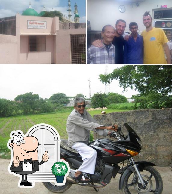 This is the picture displaying exterior and interior at Vihar Restaurant