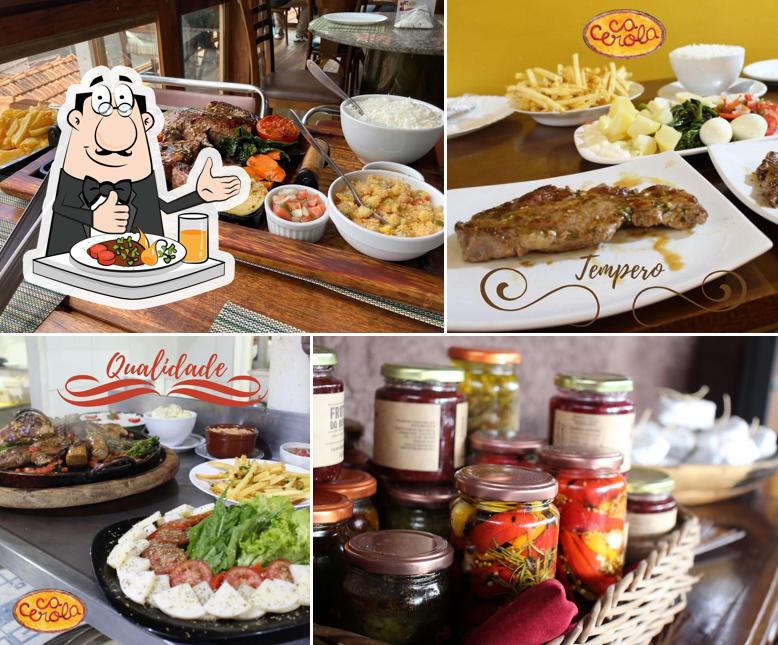 Platos en Restaurante Cacerola