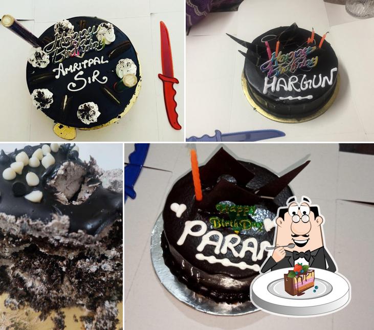 Chocolate cake at Blues Bakers