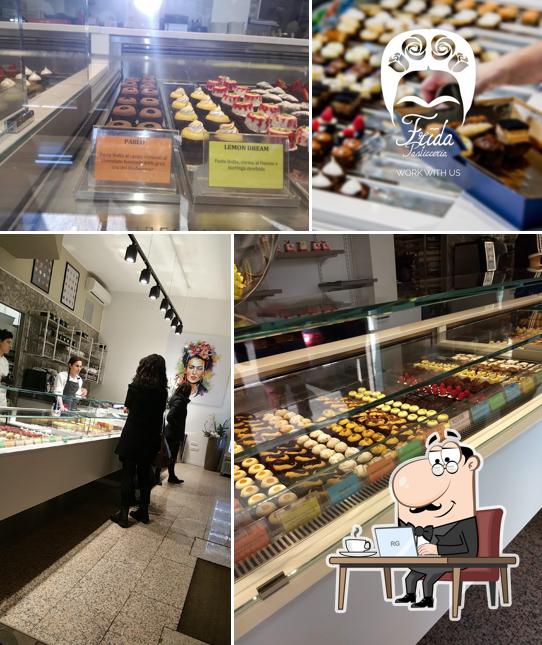 Gli interni di Frida Pasticceria