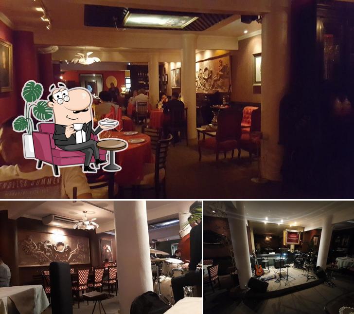 Veja imagens do interior do Caravaggio Cucina & Vino