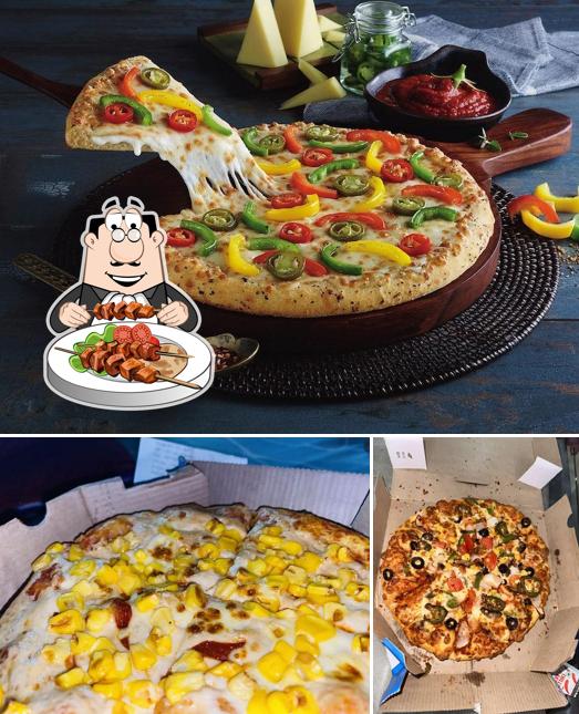 Food at Domino's Pizza