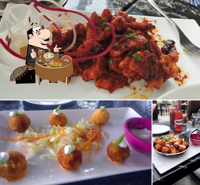 Food at Once Upon A Rooftop Restobar