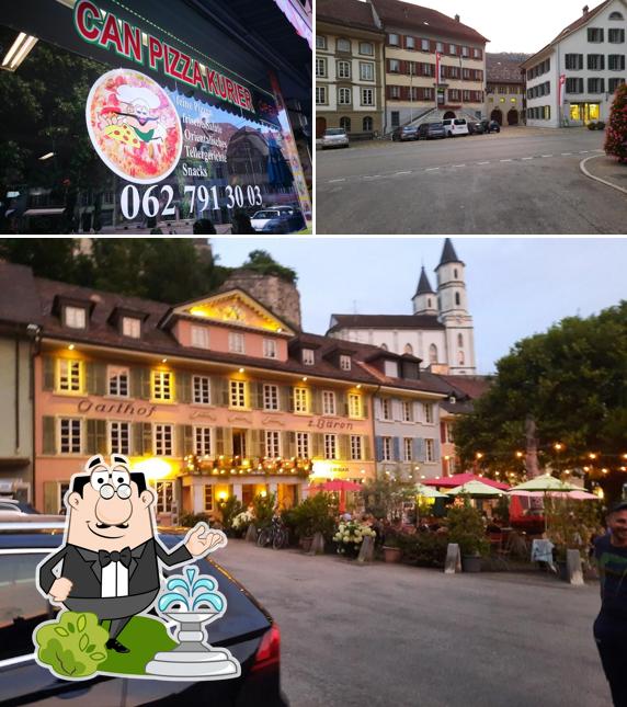 Gli esterni di Can Pizza Kurier