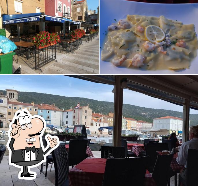Gli interni di Pizzeria Palada