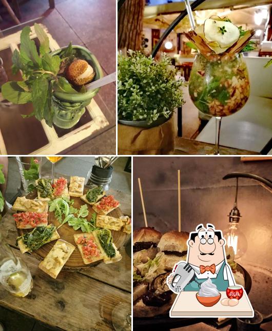 Barril Garden Bar serve un'ampia selezione di dolci