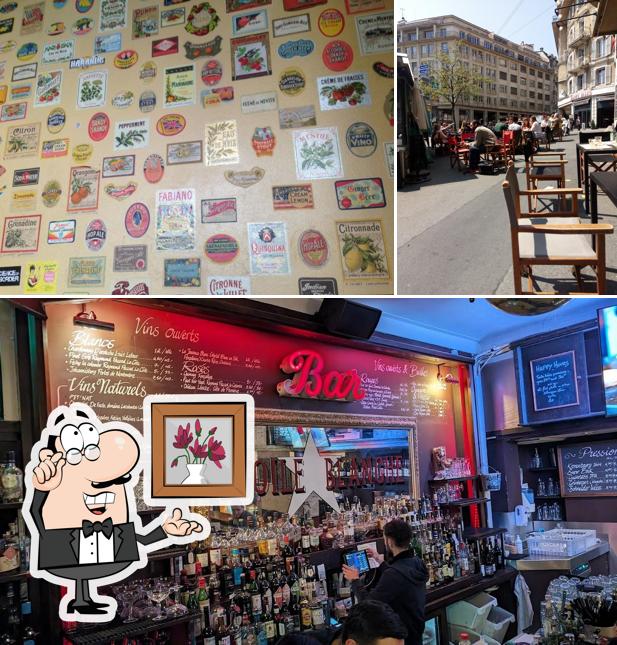 Gli interni di Étoile Blanche