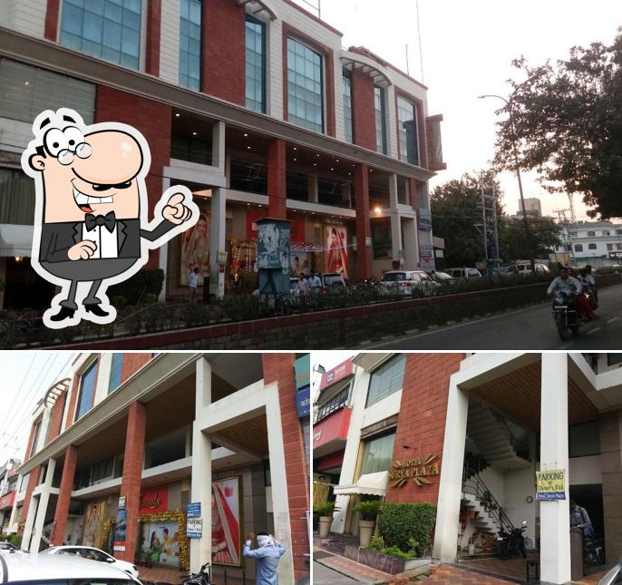 Check out how Hotel Surya Plaza looks outside