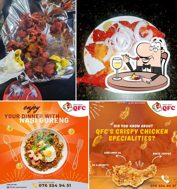 Food at QFC Family Restaurant