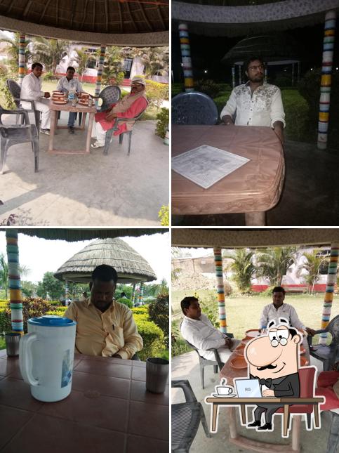 The interior of Raghukul Restaurant