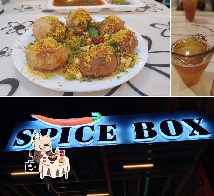 Food at Cafe spice box