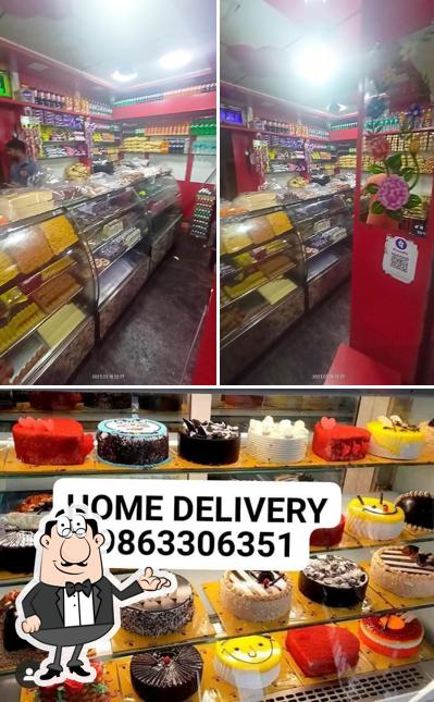 Chandrika's Bakery and sweets is distinguished by interior and food