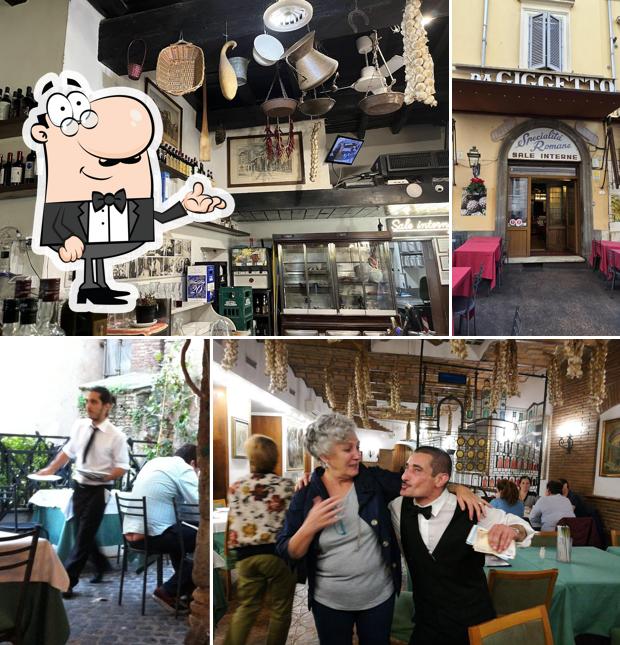 Dai un'occhiata agli interni di Giggetto