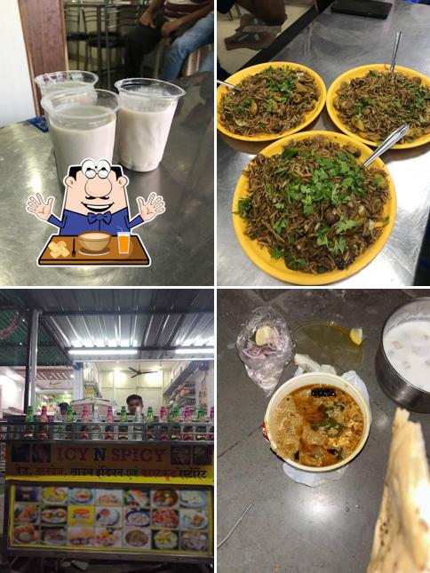 Food at Icy and spicy