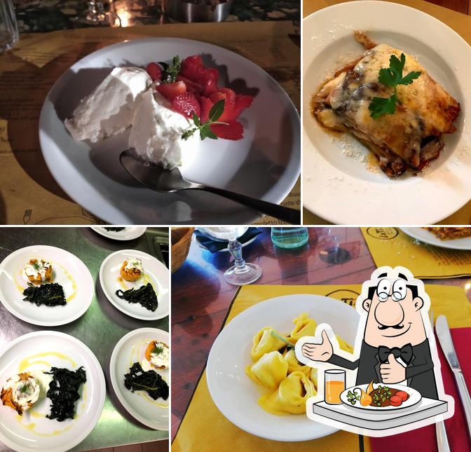 Platti al La Tìz Osteria Sociale di Villa Pini