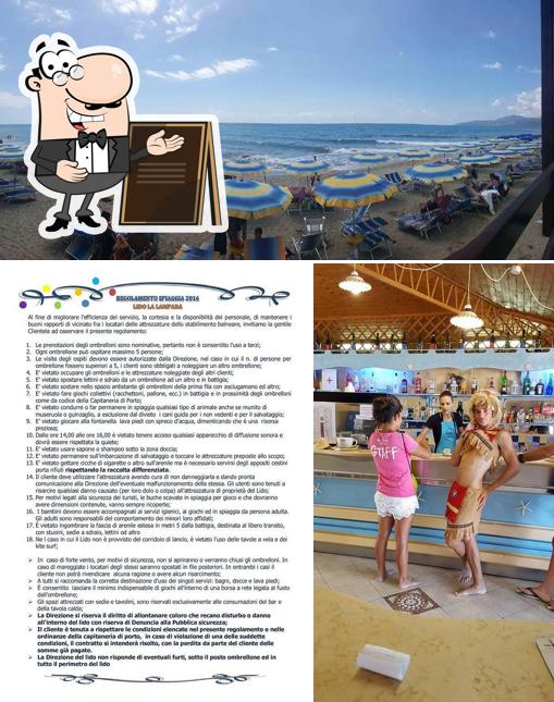 Gli esterni di Ristorante La Lampara Beach