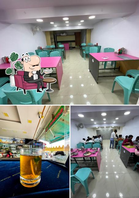 Among different things one can find interior and food at MELODY FOODS: FOODIE’S PARADISE