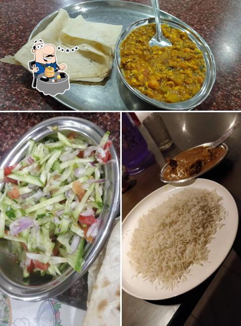 Food at Hotel maa santoshi