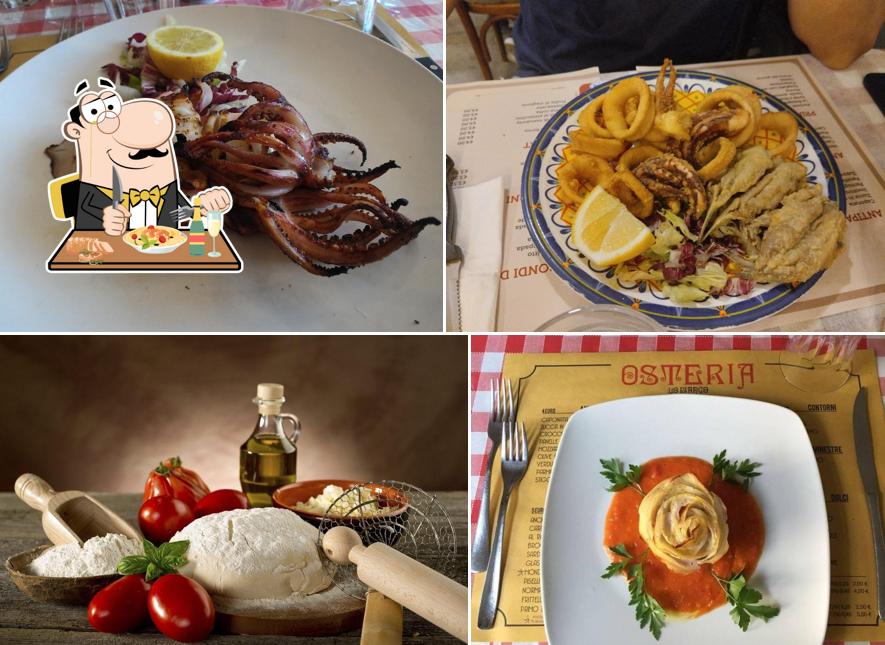 Cibo al Osteria Lo Bianco