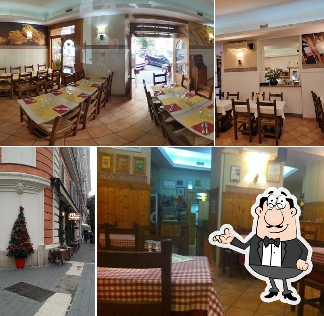 Gli interni di Trattoria L ‘Abruzzese Antico Ristorante & Pizzeria