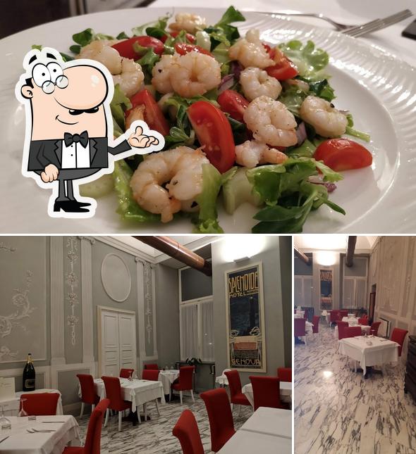 La foto di interni e frutti di mare da Xéna Cucina Di Sintesi