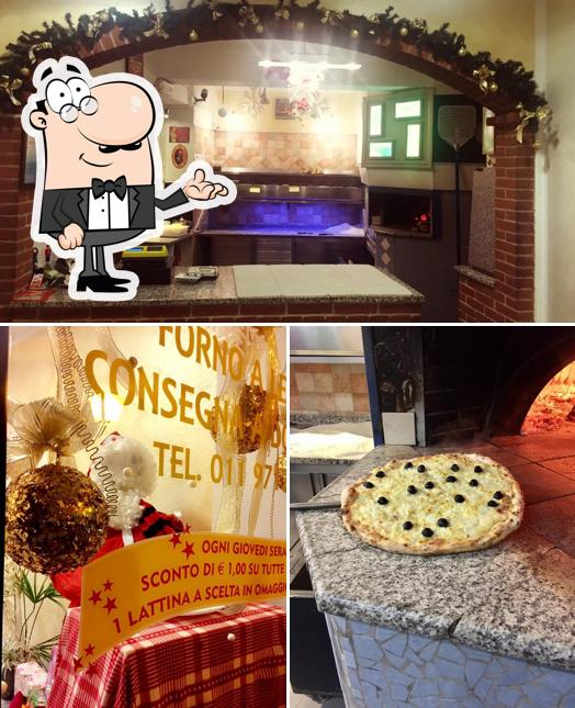 Gli interni di Speedy Pizza da Giannino