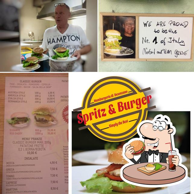 Gli hamburger di Spritz & Burger Desenzano d/Garda potranno soddisfare i gusti di molti