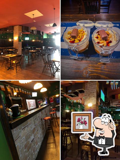 Gli interni di St. Patrick Irish Pub