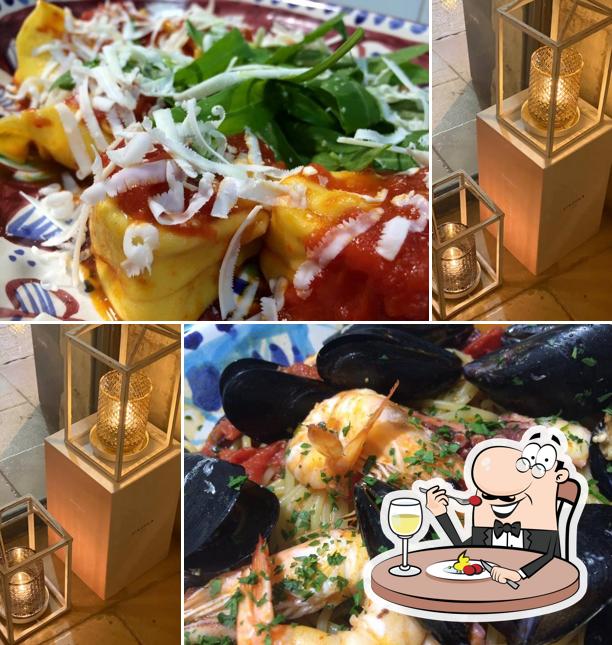 Cibo al Ristorante Caffè Cavour